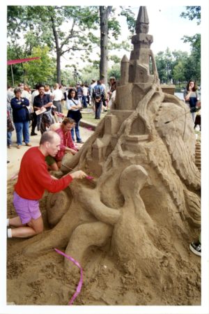 Concours « Châteaux de sable » au parc La Fontaine