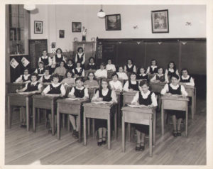 Classe de 6e année à l'Académie des Saints-Anges
